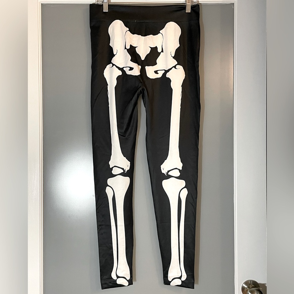 Skeleton leggings